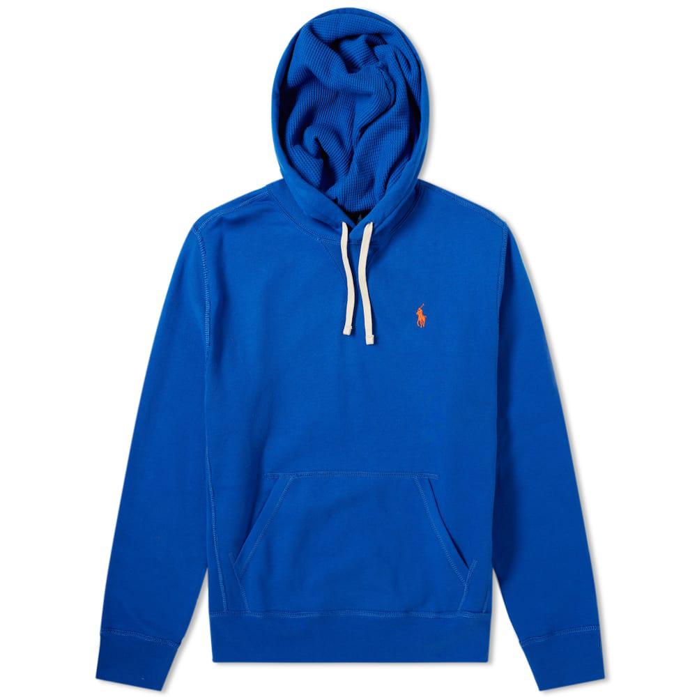 polo ralph lauren vintage fleece popover hoody