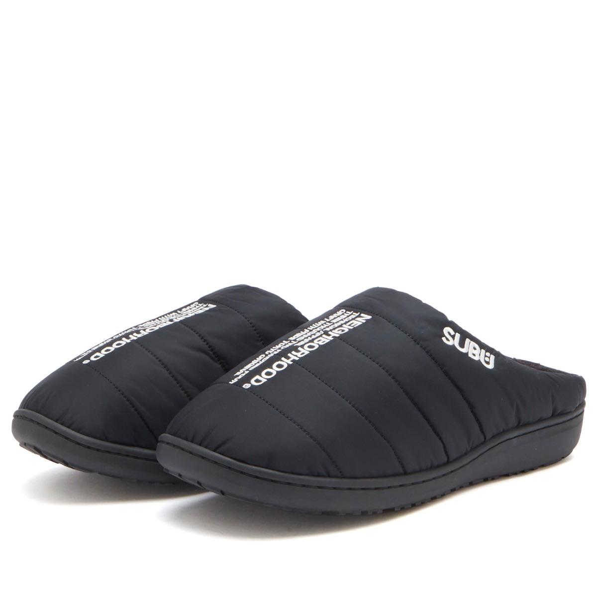 Neighborhood X Nanga X Subu Winter Sandals in Blue for Men Neighborhood X Nanga X Subu Winter Sandals in Blue for Men
