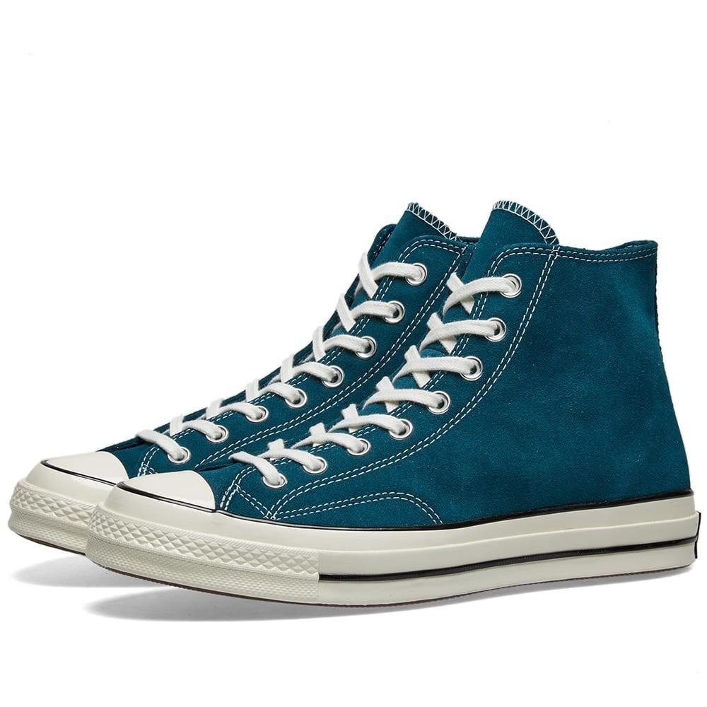Converse Chuck Taylor 1970s Suede Hi in Blue for Men - Save 34% - Lyst