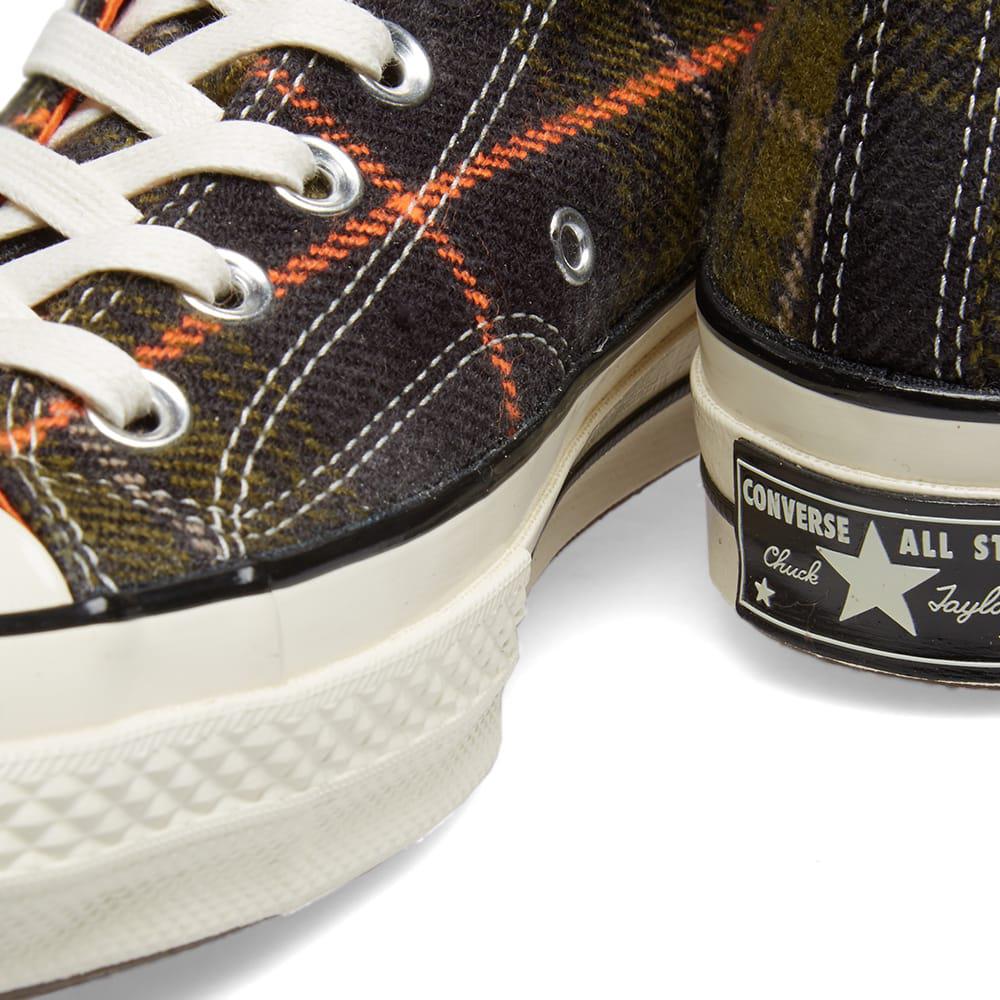 converse chuck taylor 1970s hi luxury plaid