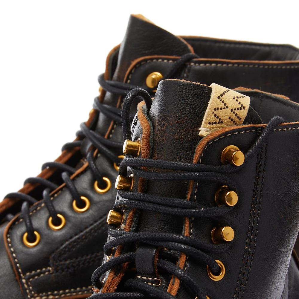 Visvim Men's Black Virgil Boots Folk Sneakers