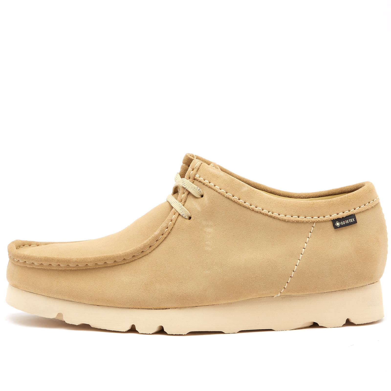 Clarks Wallabee Gore-tex in Natural for Men | Lyst