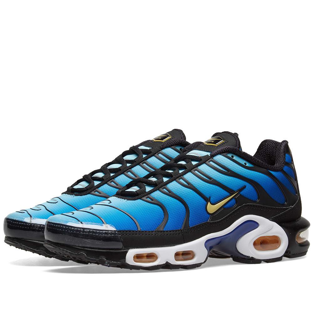 blue air max plus og
