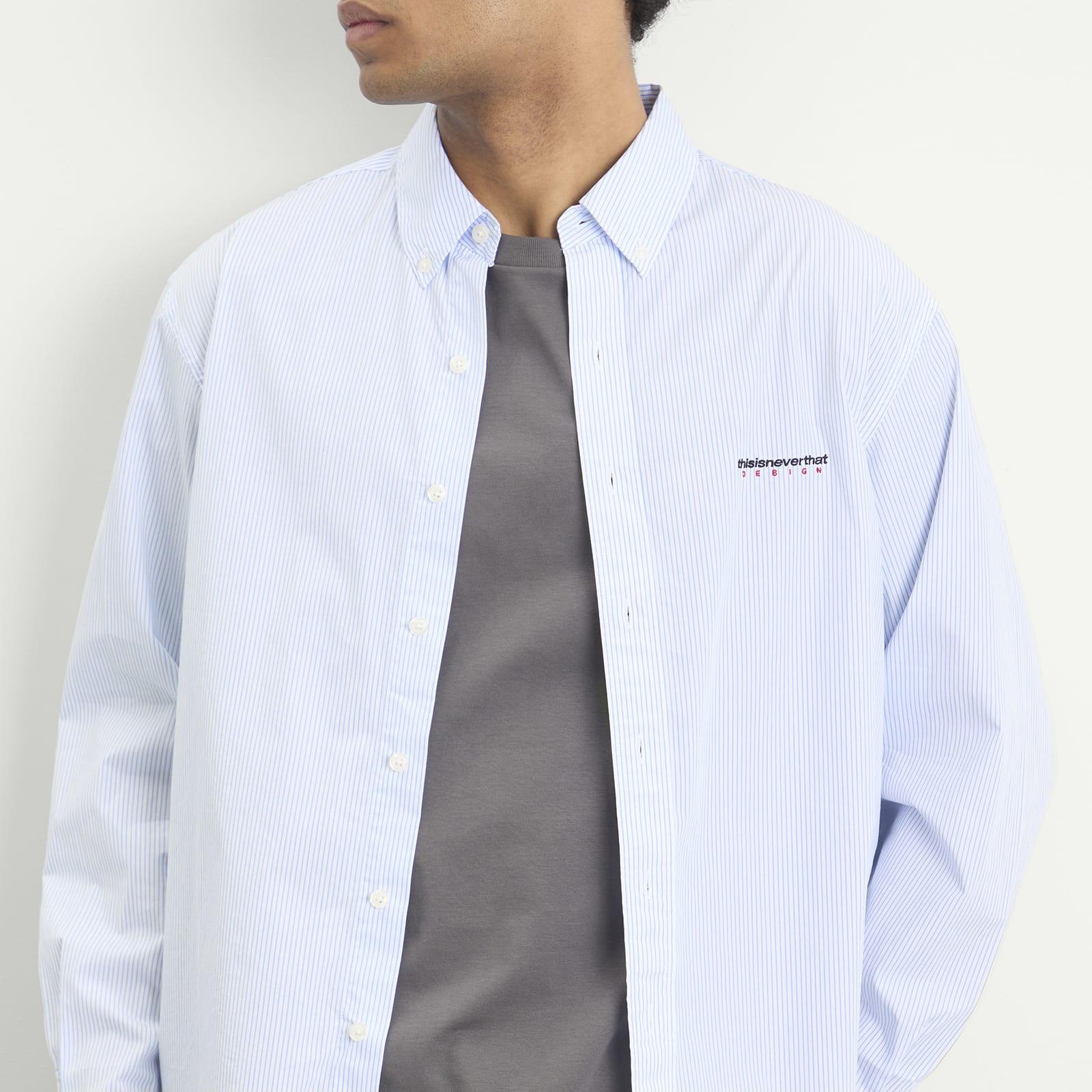 thisisneverthat Dsn Striped Shirt in Blue for Men | Lyst Australia