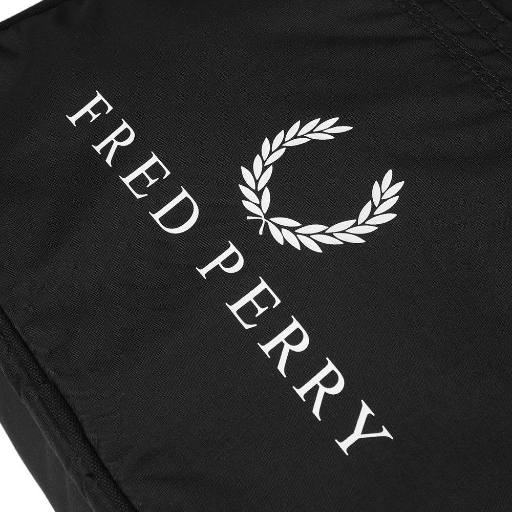 fred perry retro flight bag