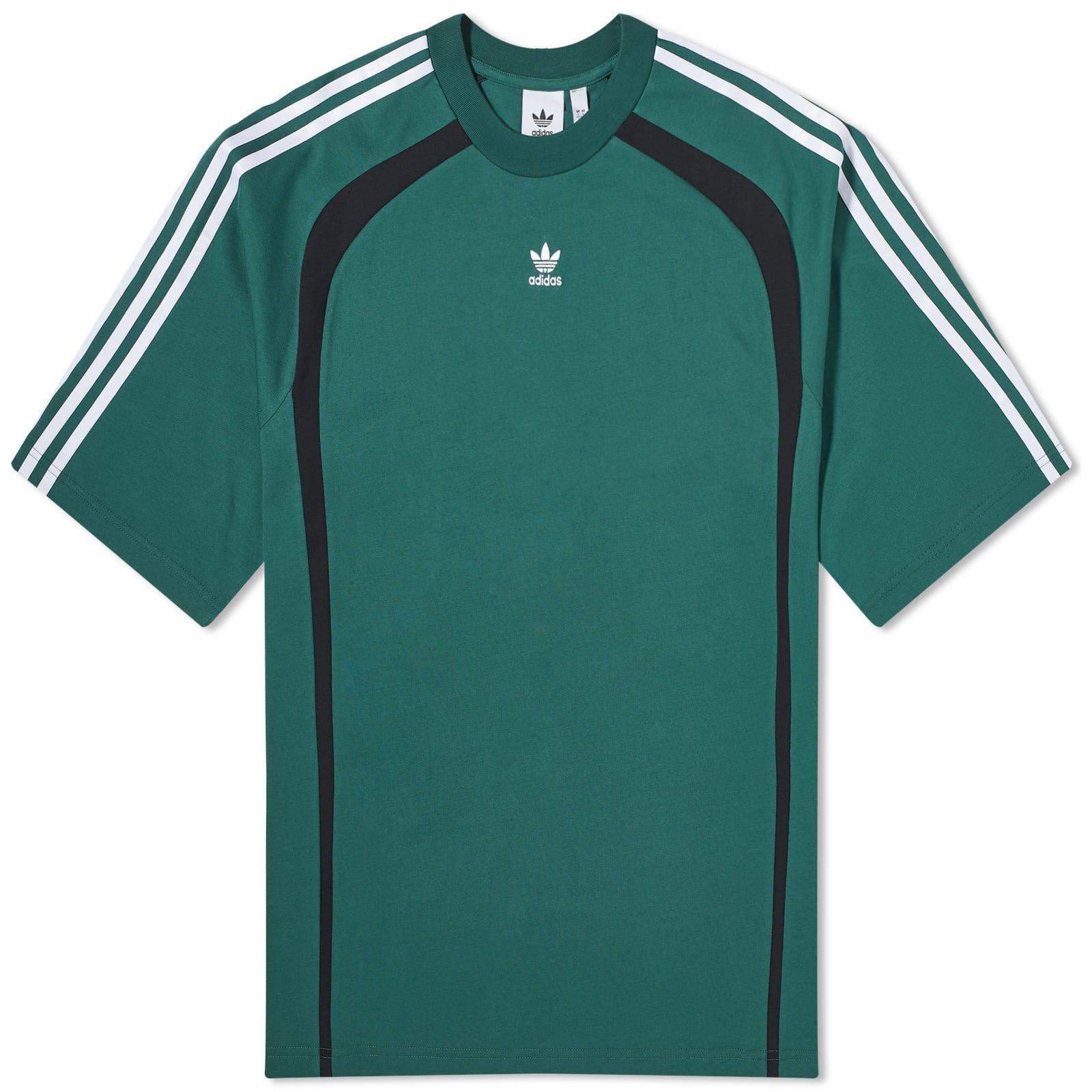 adidas Retro T Shirt in Green Lyst UK