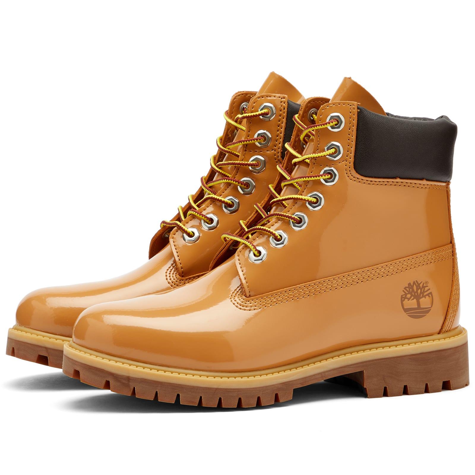 Timberland X Veneda 6" Patent Leather Boot in Brown | Lyst