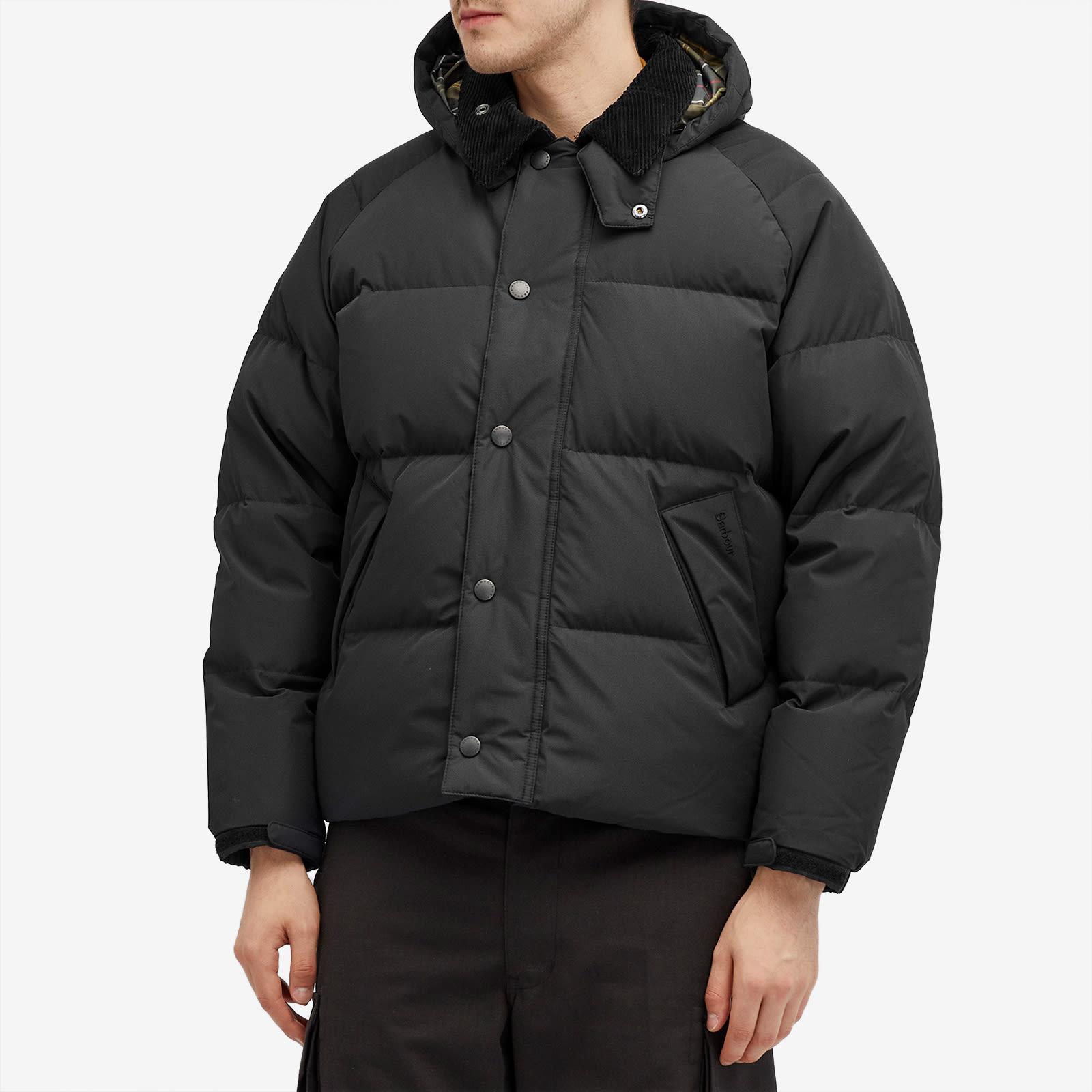 Barbour Os Down Transport Jacket in Black for Men