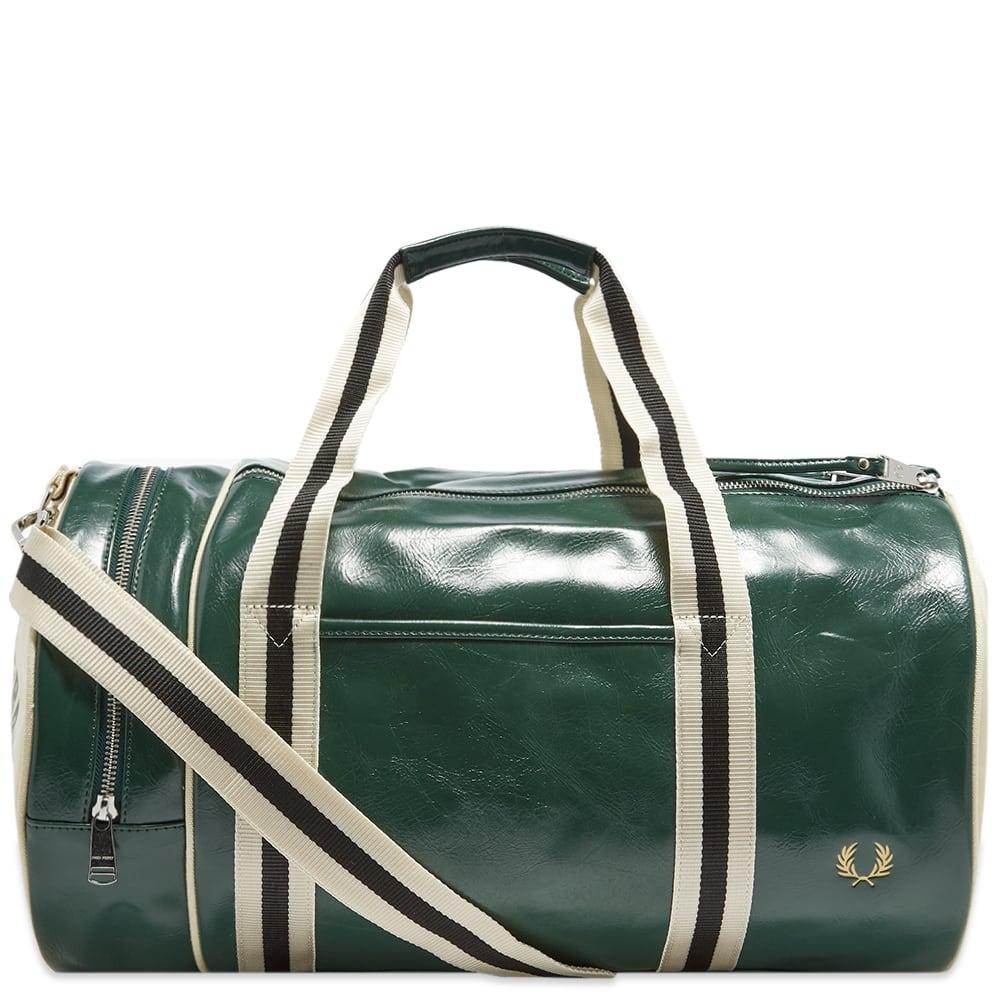Fred Perry Classic Barrel Bag in Green for Men - Lyst