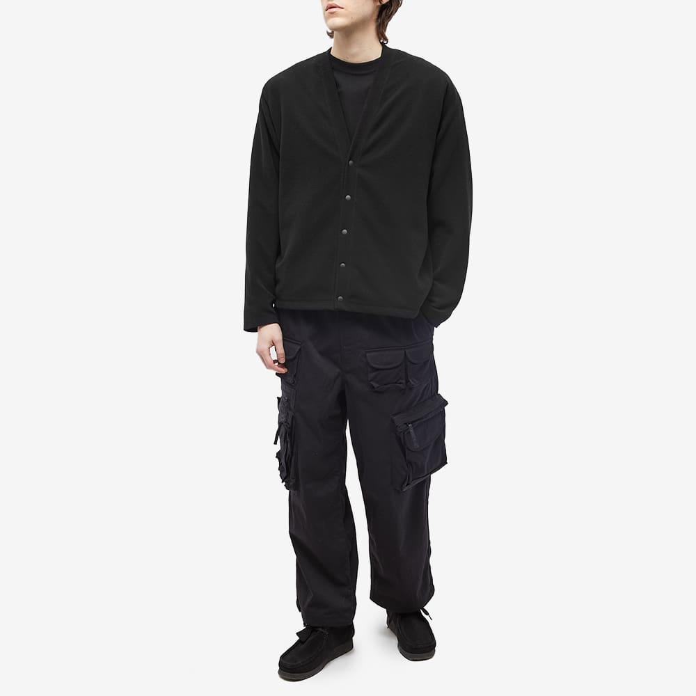 Nonnative Dweller Polartec Fleece Cardigan in Black for Men | Lyst