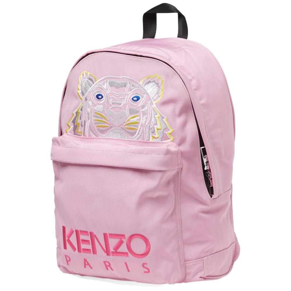 kenzo tiger backpack pink