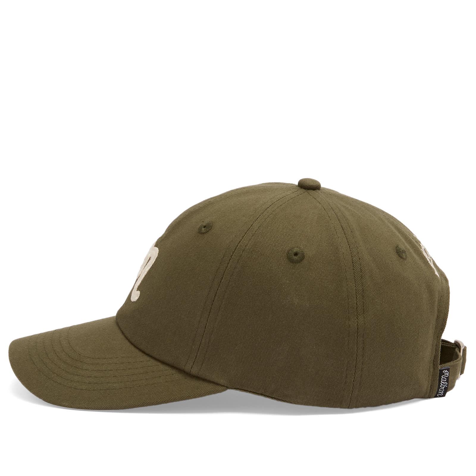 【完売品】malbon Washed Applique Hat olive Malbon Golf] WASHED APPLIQUE HAT キャップ ☆送料込☆