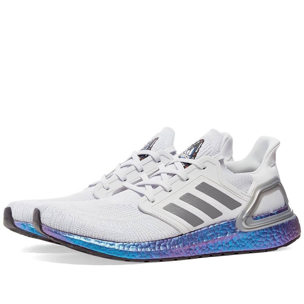 adidas Ultra Boost 20 'space Race' in Gray for Men | Lyst