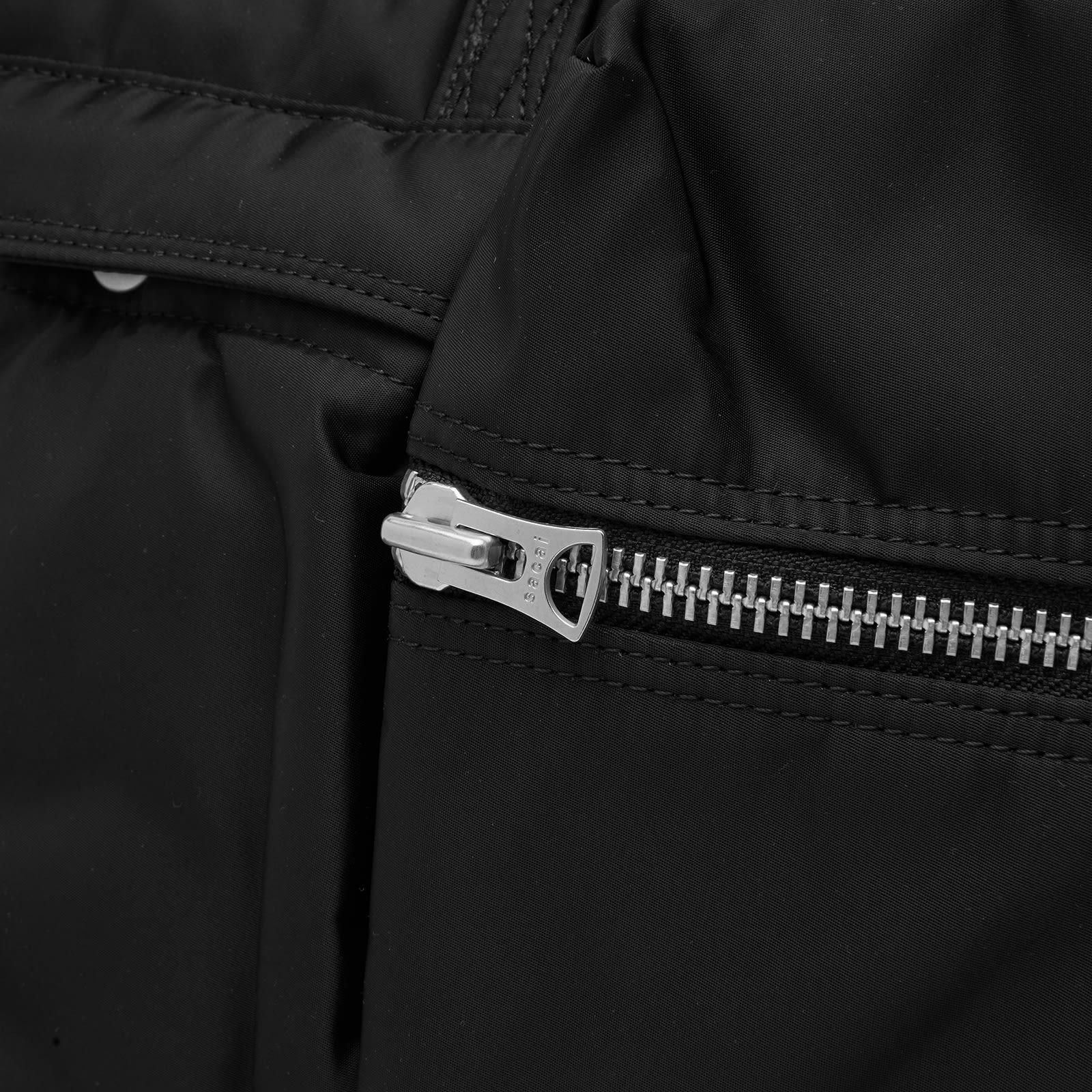 Sacai X Porter Yoshida & Co. Delivery Pocket Bag in Black Sacai X Porter Yoshida & Co. Delivery Pocket Bag in Black
