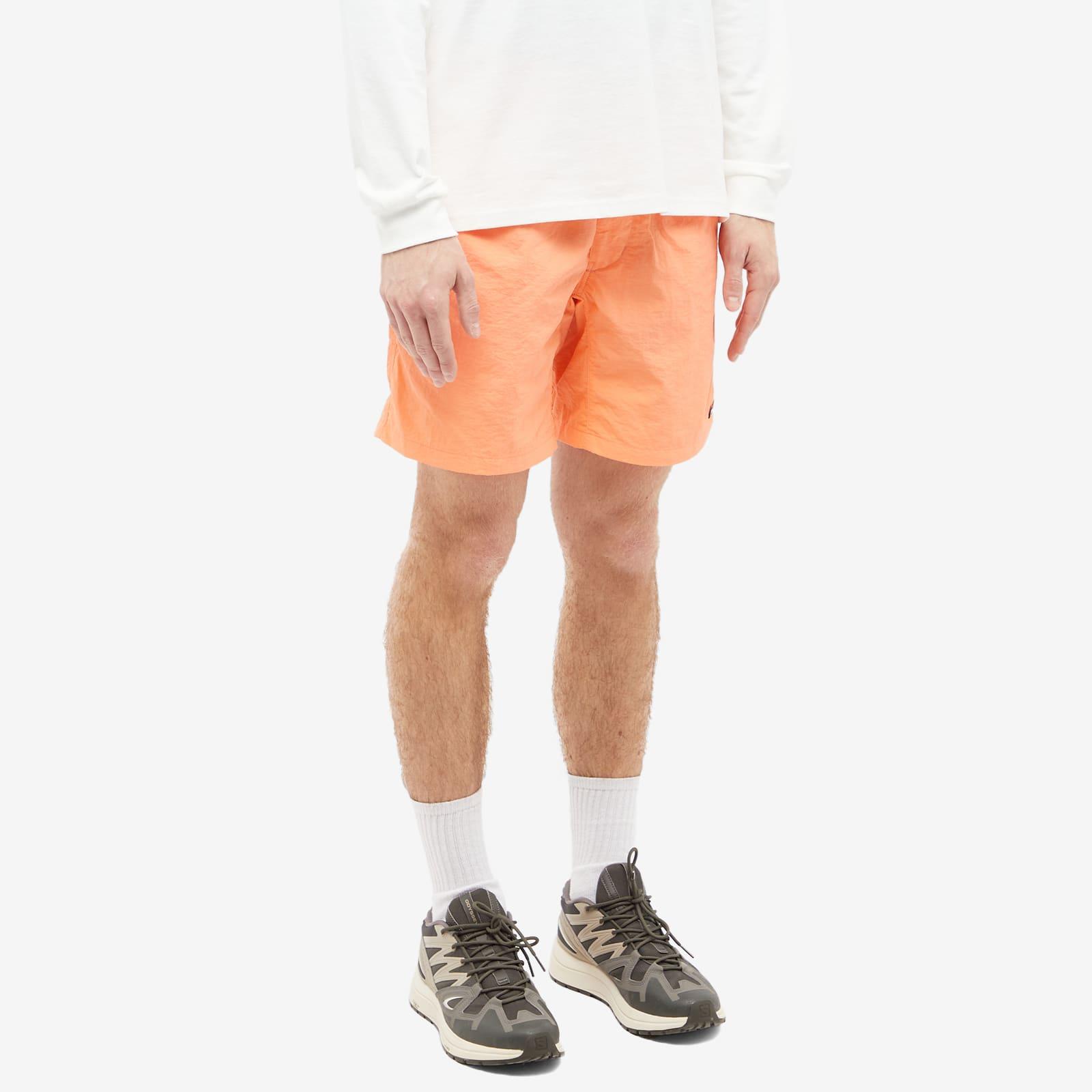 NANGA Nylon Tusser Easy Shorts in Orange for Men | Lyst