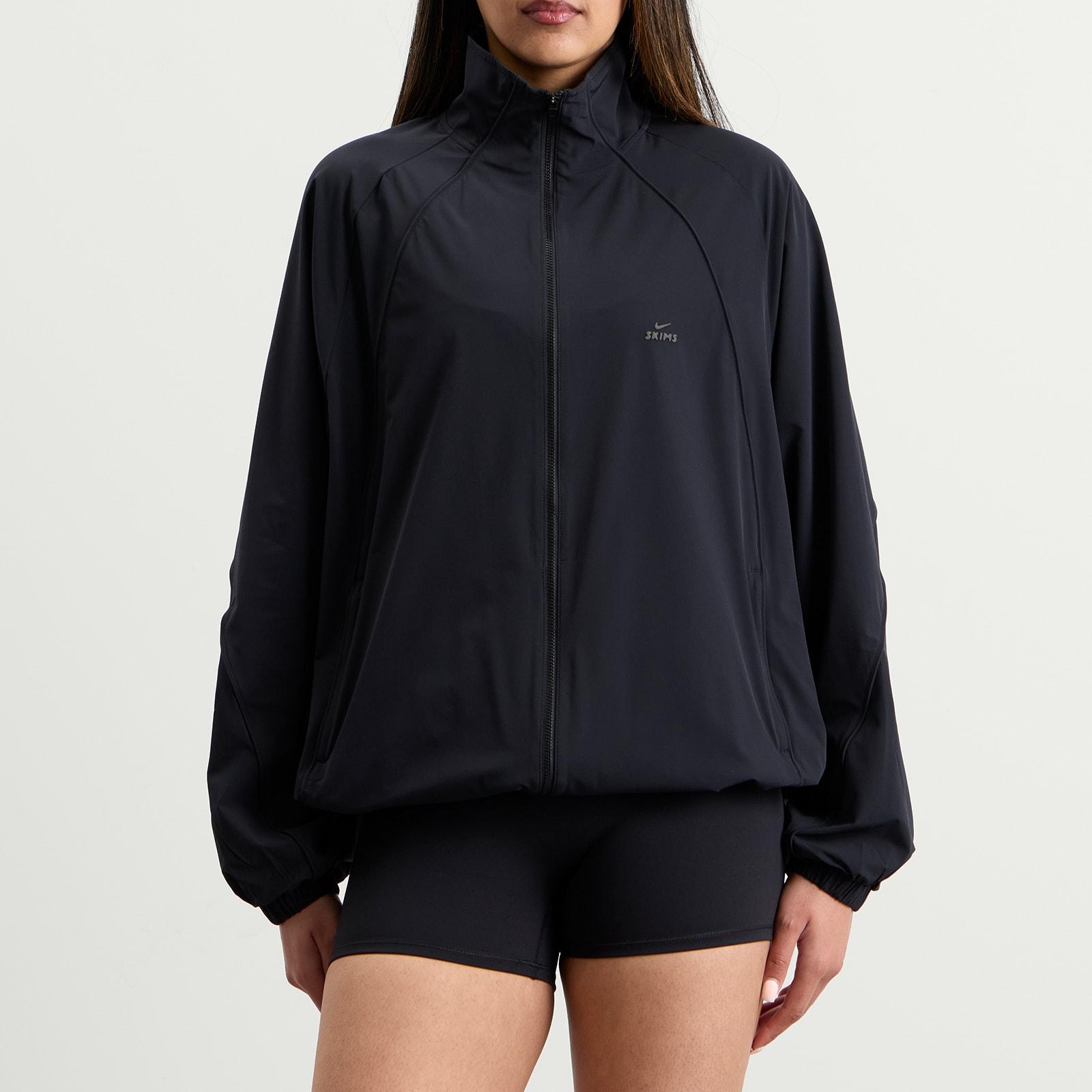 Nike X Skims Stretch Nylon Oversized Jacket in Blue | Lyst UK