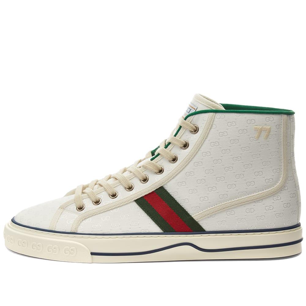 Gucci Tennis High 1977 Sneaker in White for Men - Lyst