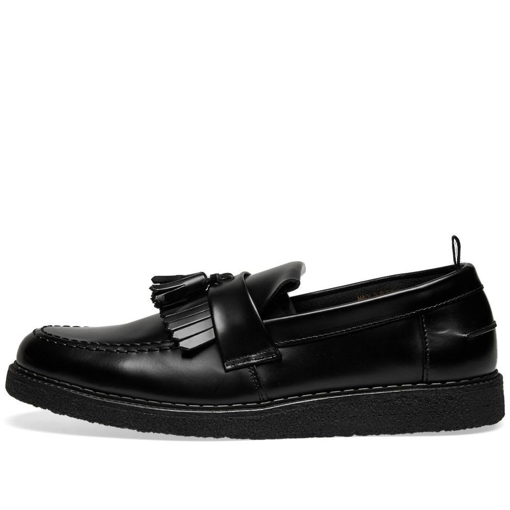 Fred Perry Fred Perry X George Cox Leather Tassel Loafer in Black for Men |  Lyst