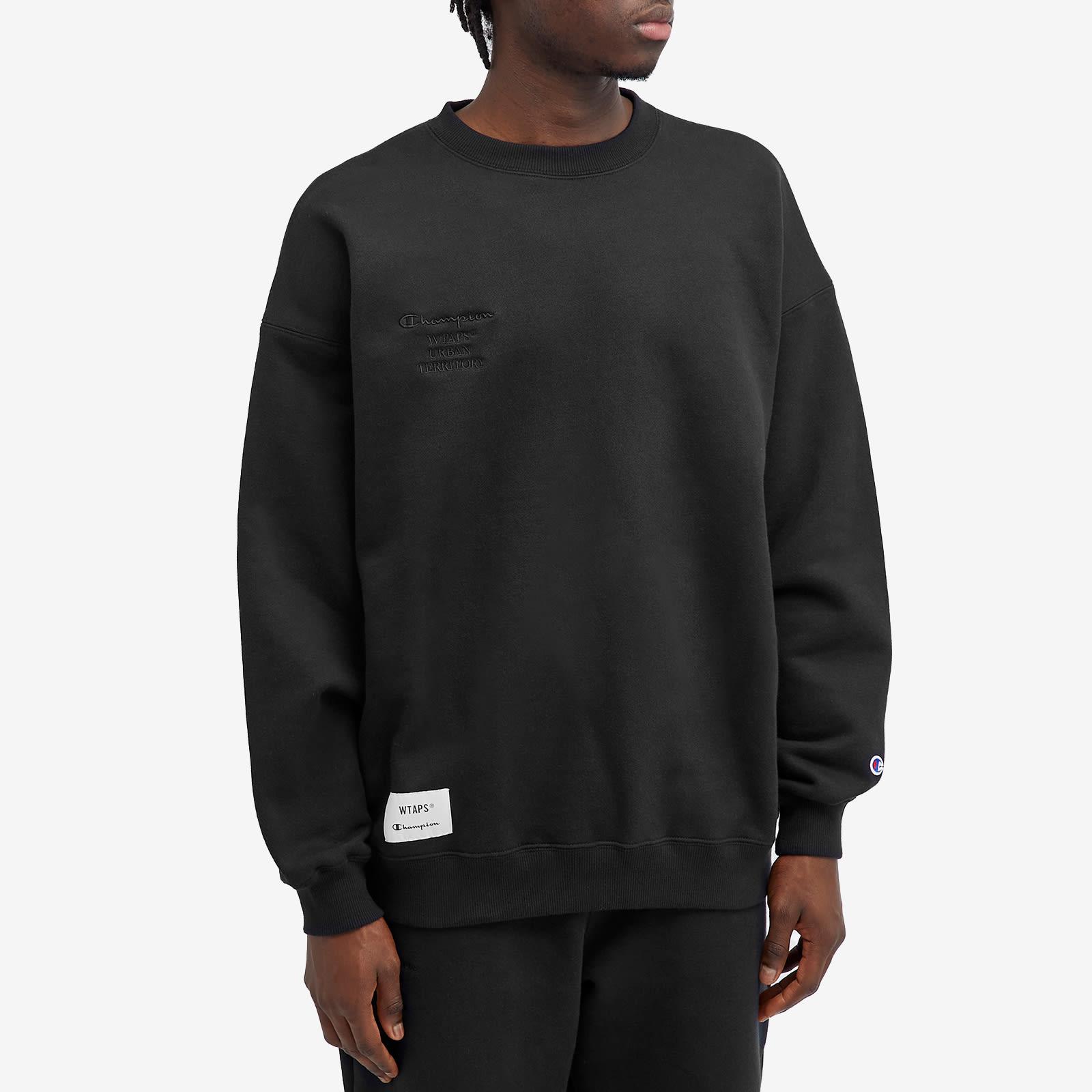 Champion X Wtaps Crew Sweat in Black for Men | Lyst