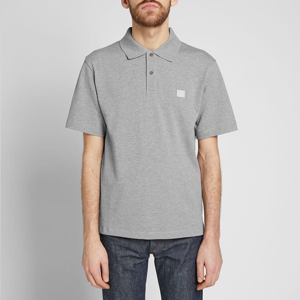 acne studios elton face polo