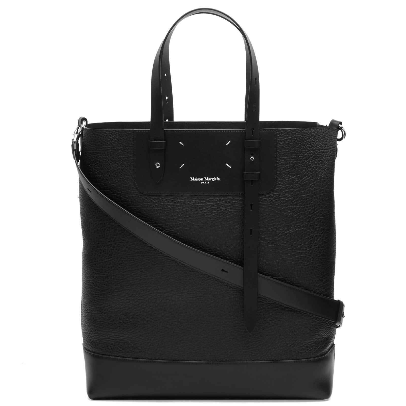 Maison Margiela Shopping Vertical Bag in Black | Lyst