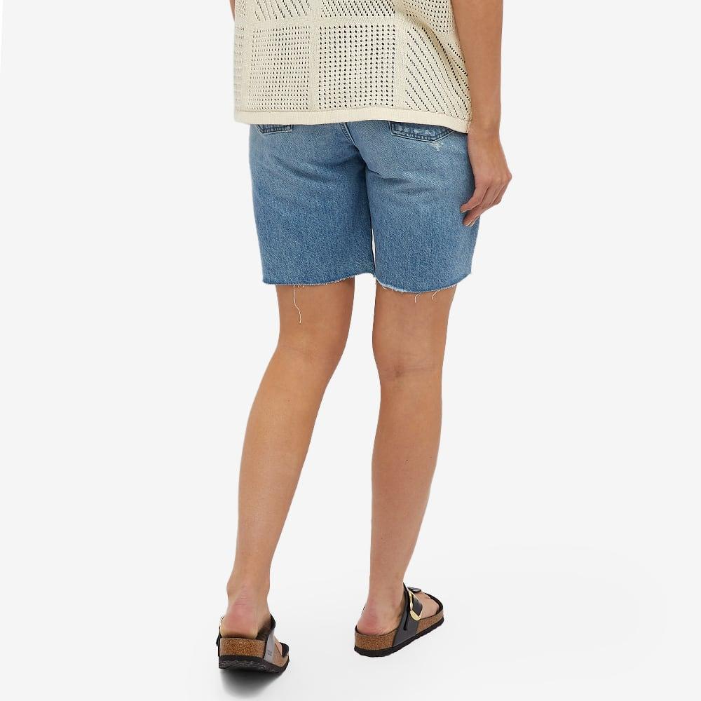 FRAME Cotton High Rise Bermuda Short in 
