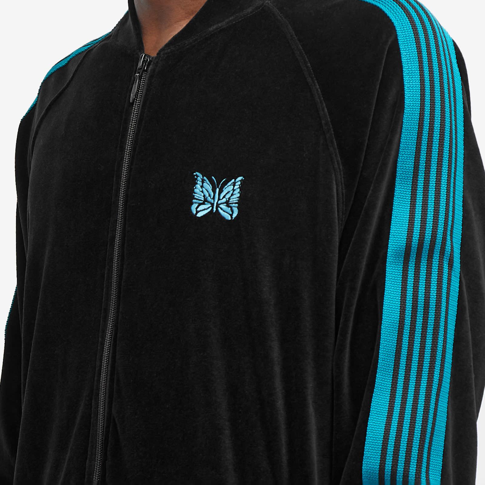 Needles Velour Rc Track Jacket in Black for Men | Lyst
