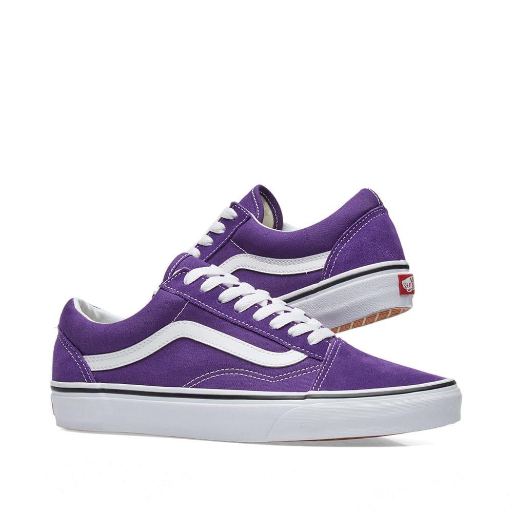vans violet shoes
