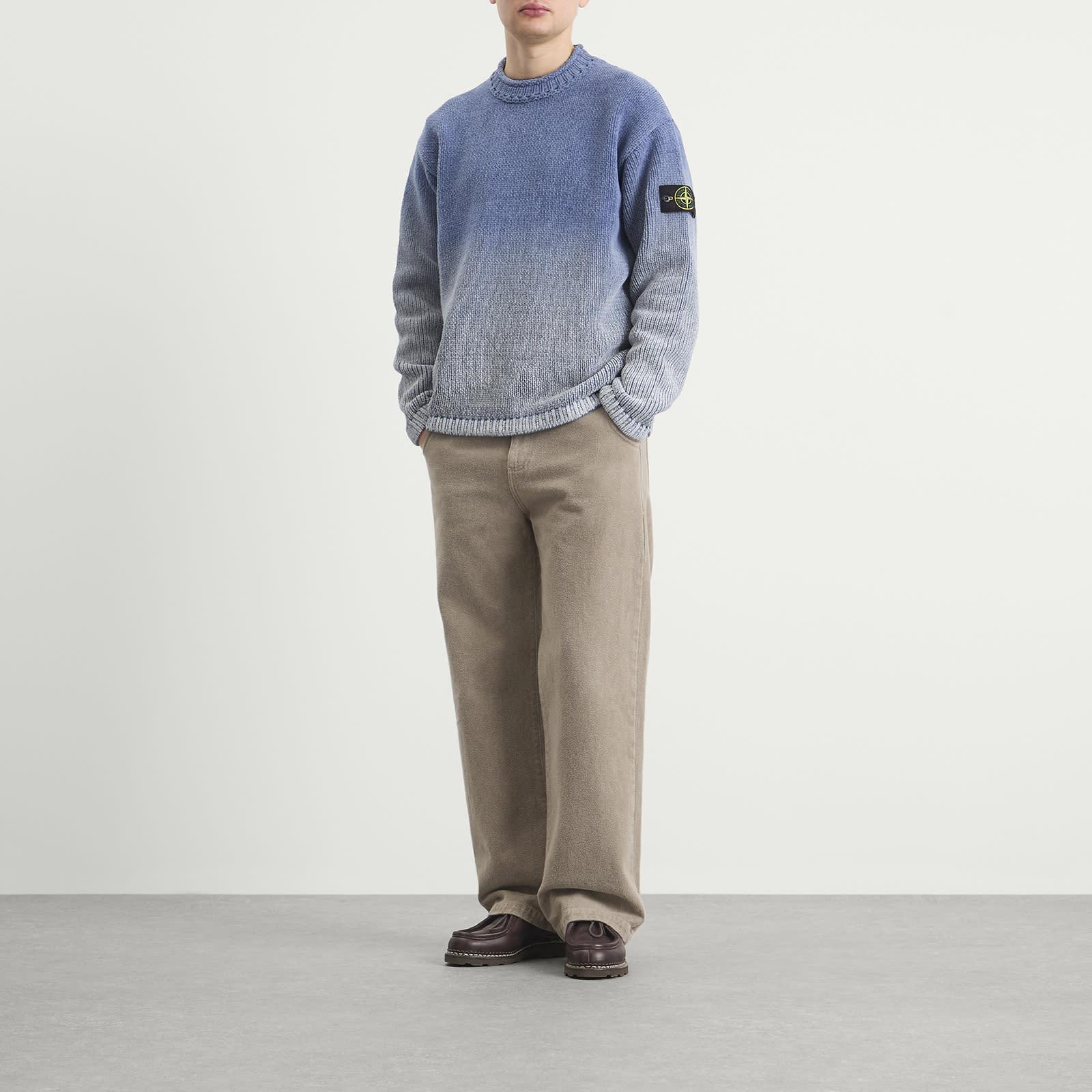 トップス 1998AW STONE  CHENILLE KNIT JUMPER Stone Island Degrade Chenille Knit Jumper in Blue for Men | Lyst
