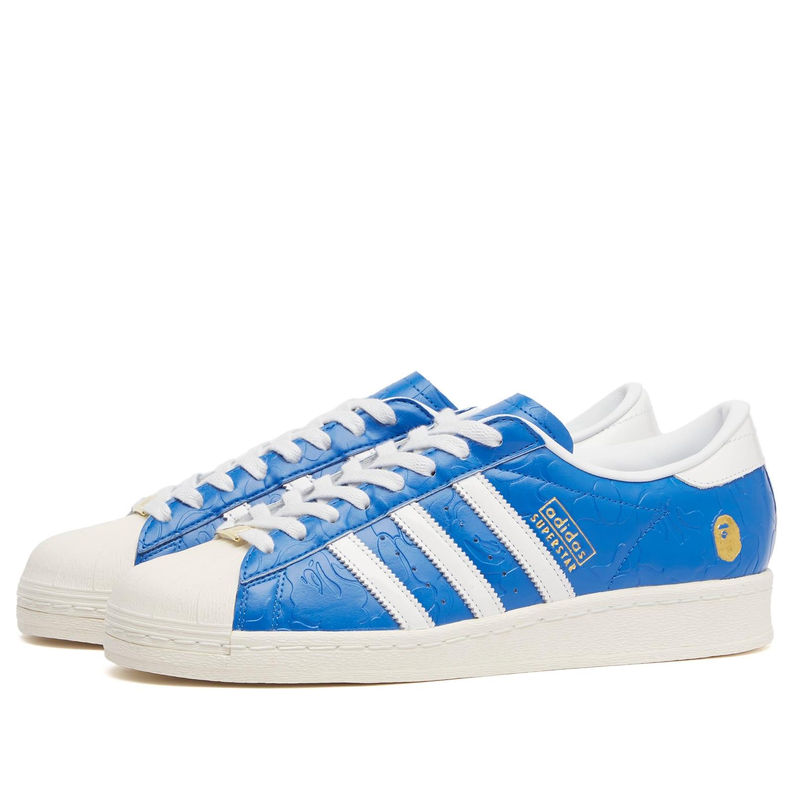adidas X Bape Superstar Vintage Sneaker in Blue | Lyst Australia
