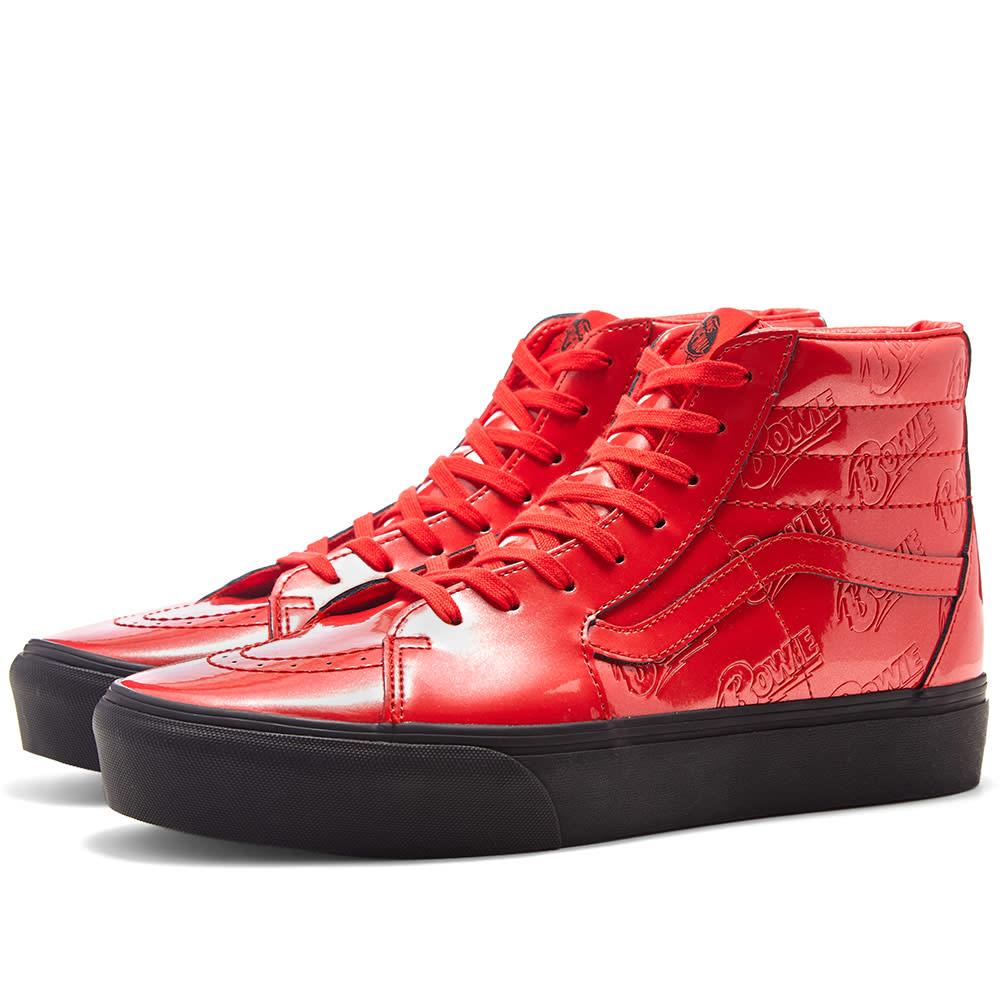 bowie vans high tops