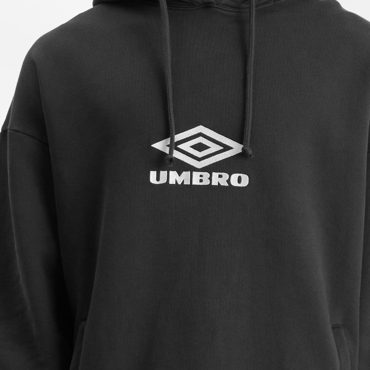 【UMBRO】 UMB X SLAM JAM MASK OG LOGO HOODIE BLACK Umbro x Slam Jam Masked Hoodie Black Men's - FW24 - US