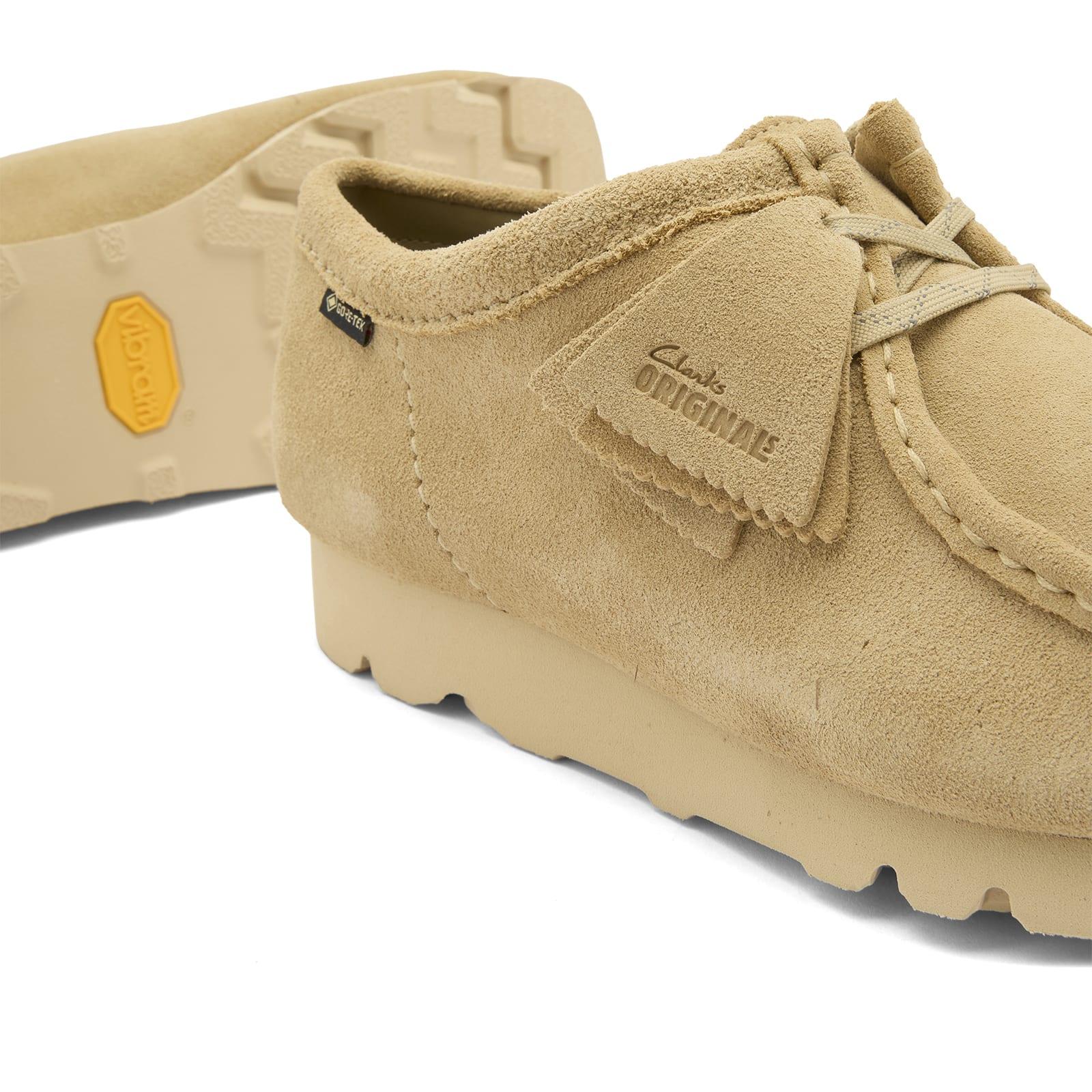 Clarks Wallabee Gore-Tex in Natural for Men | Lyst UK
