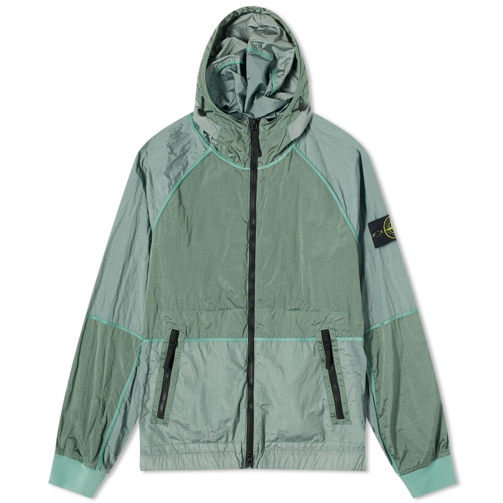Stone Island Nylon Metal Watro tc Hooded Jacket in Green for Men Lyst