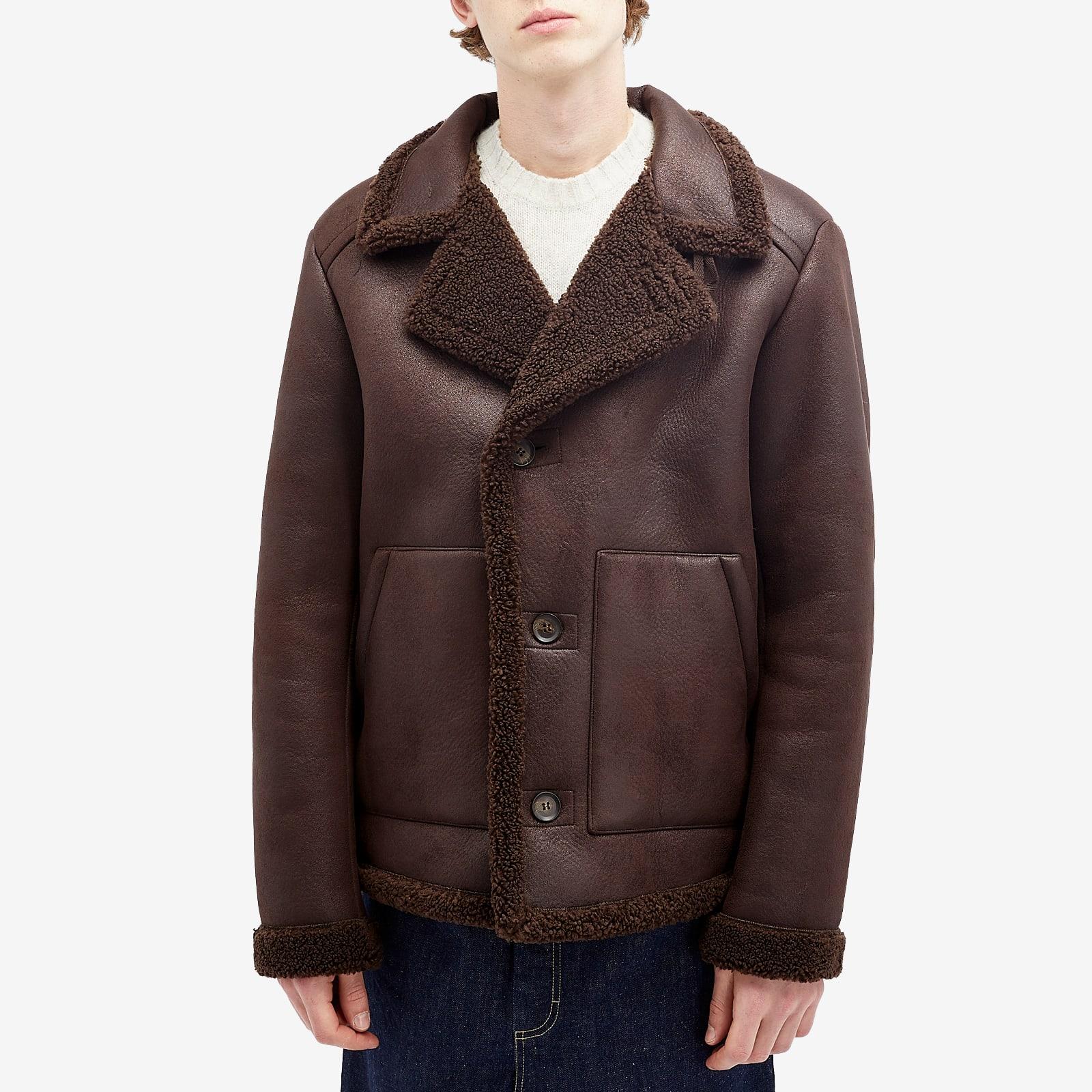 Finn Faux Shearling Jacket in Brown for Men Lyst Australia