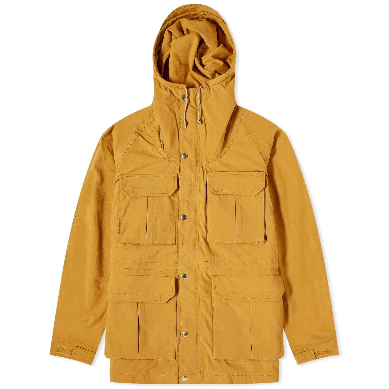 Beams Plus Nylon Mountain Parka Jacket in Yellow for Men | Lyst