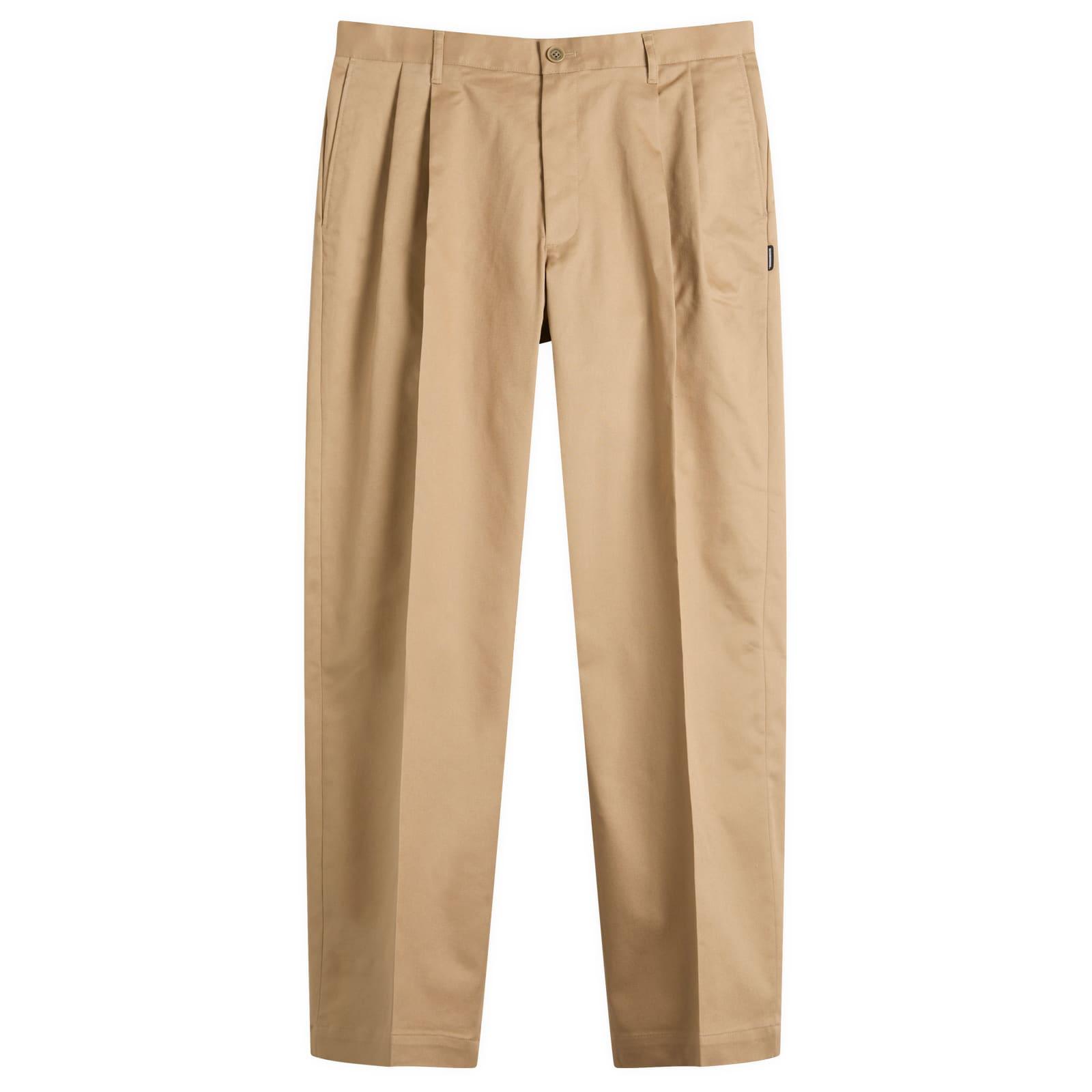 Neighborhood Two Tuck Pants in Natural for Men | Lyst