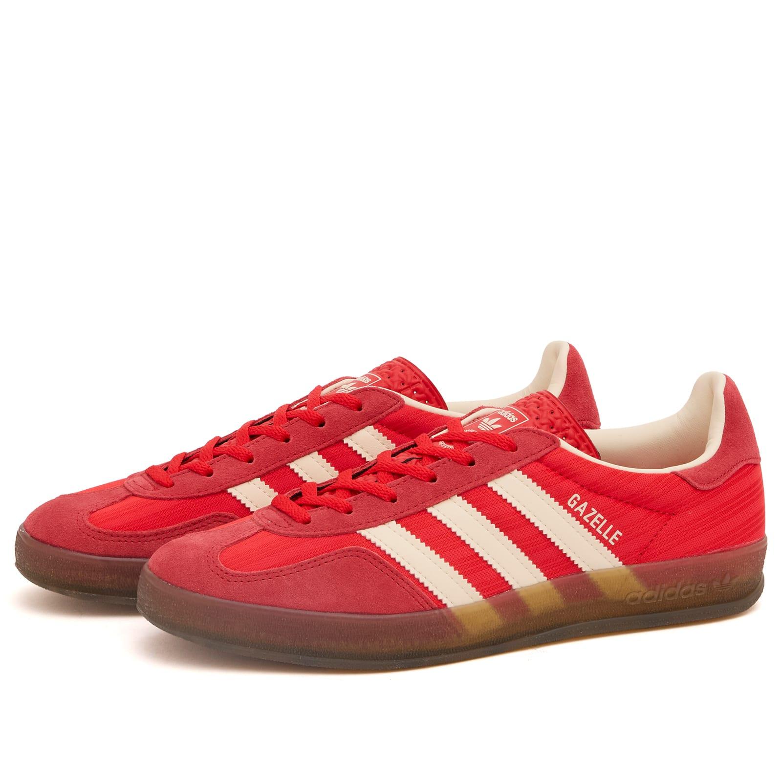 adidas Gazelle Indoor Sneaker in Red | Lyst