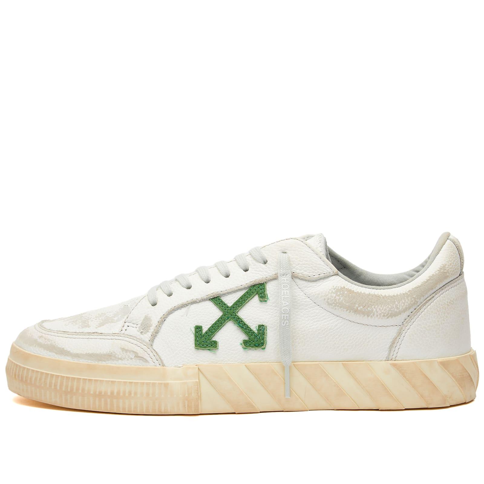 OFF-WHITE(オフホワイト)☆Low Vulcanized Distressed sneakers Off-White c/o Virgil Abloh Off- Low Vulcanised Distressed