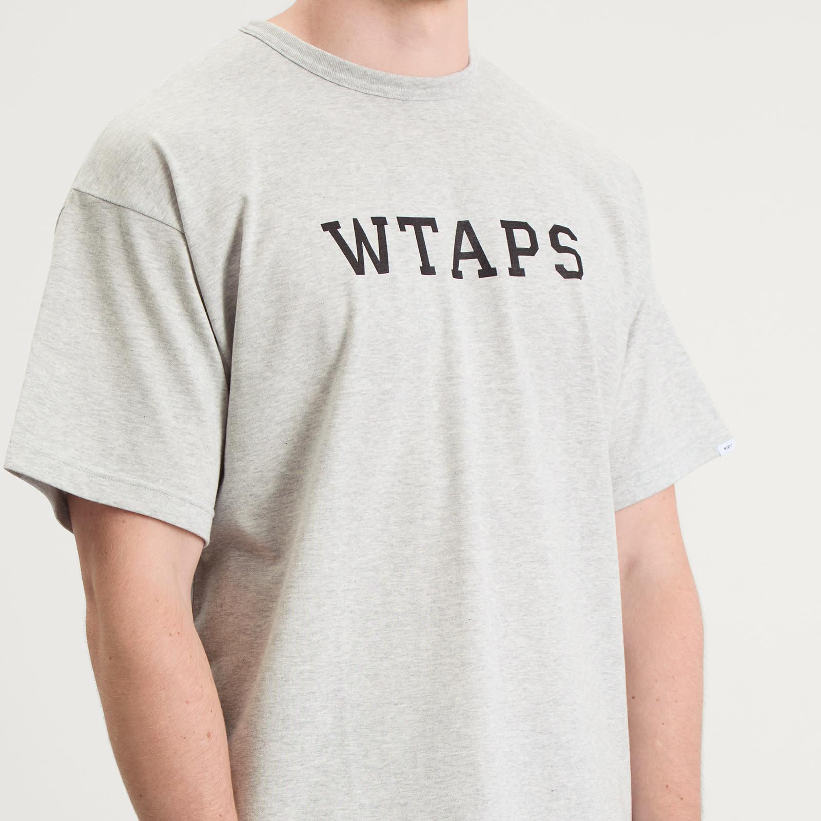 WTAPS Academy Logo T-Shirt in Grey for Men | Lyst UK