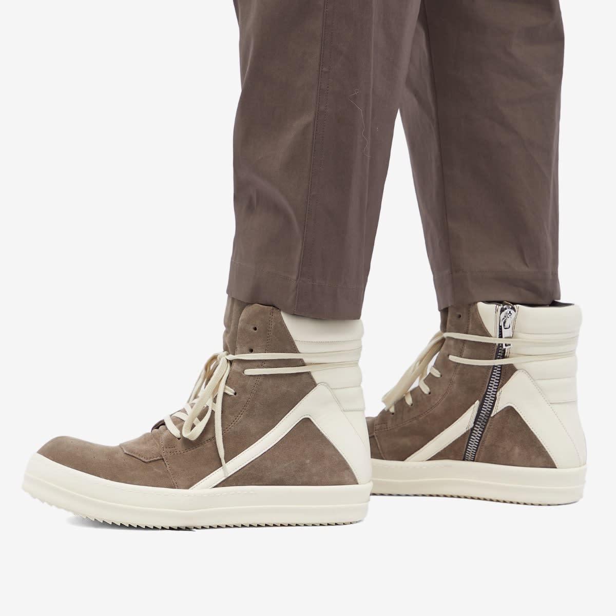 Rick owens suede geobaskets S/S23 EDFU DUST SUEDE GEOBASKETS ? : r/Rickowens main image 2