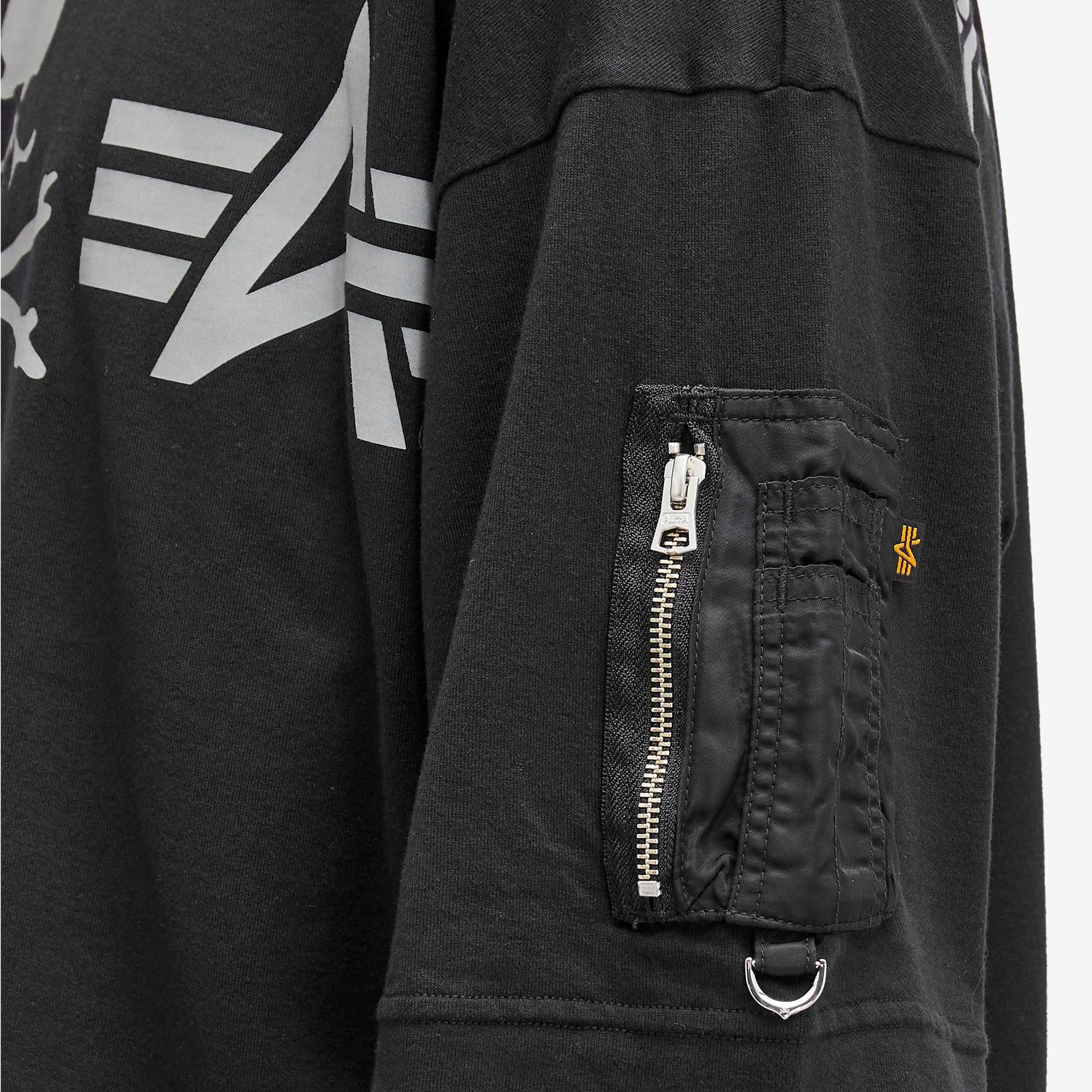 MASTERMIND WORLD X Alpha Industries Pocket T-Shirt in Black for 