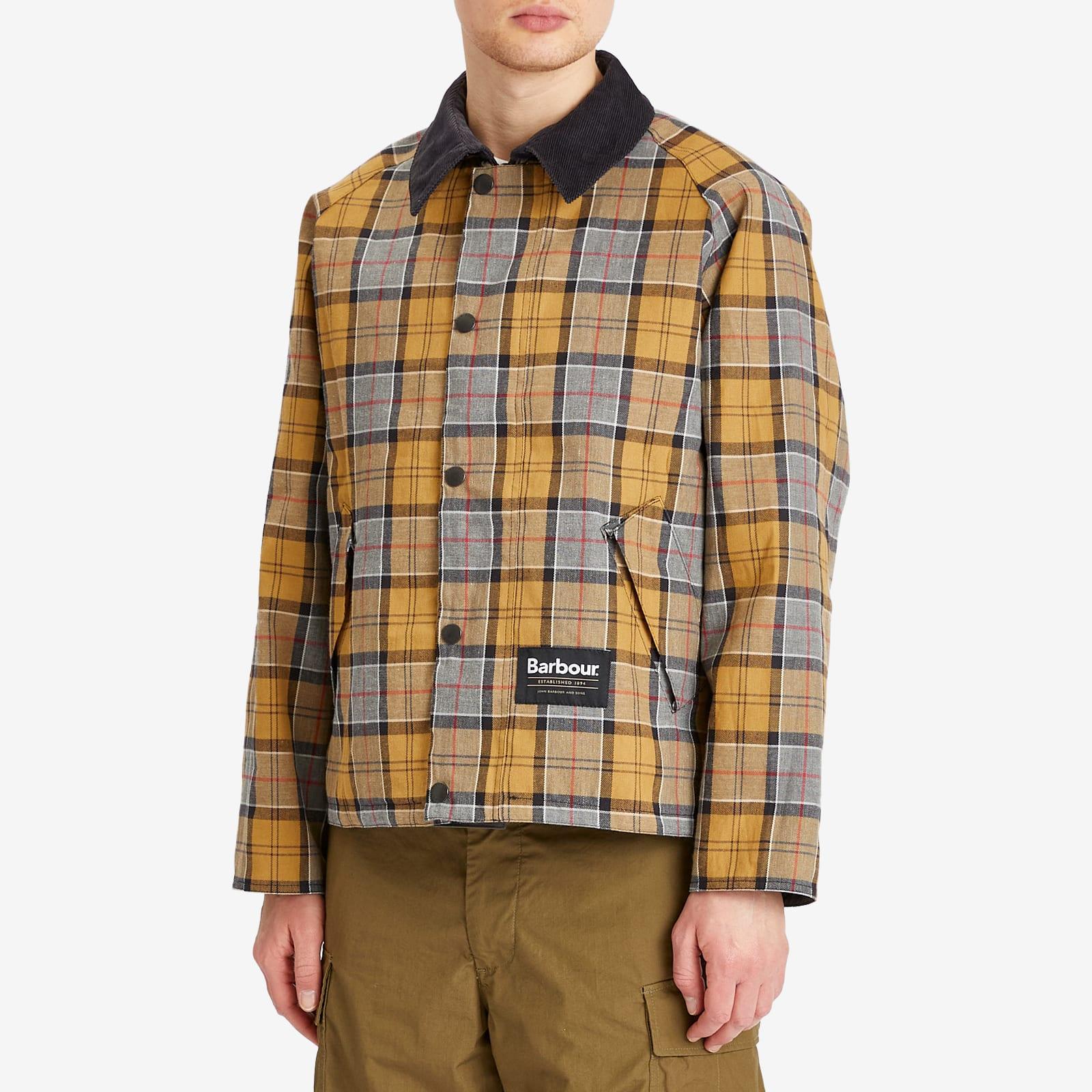 Barbour Os Reversible Transporter Jacket in Gray for Men | Lyst