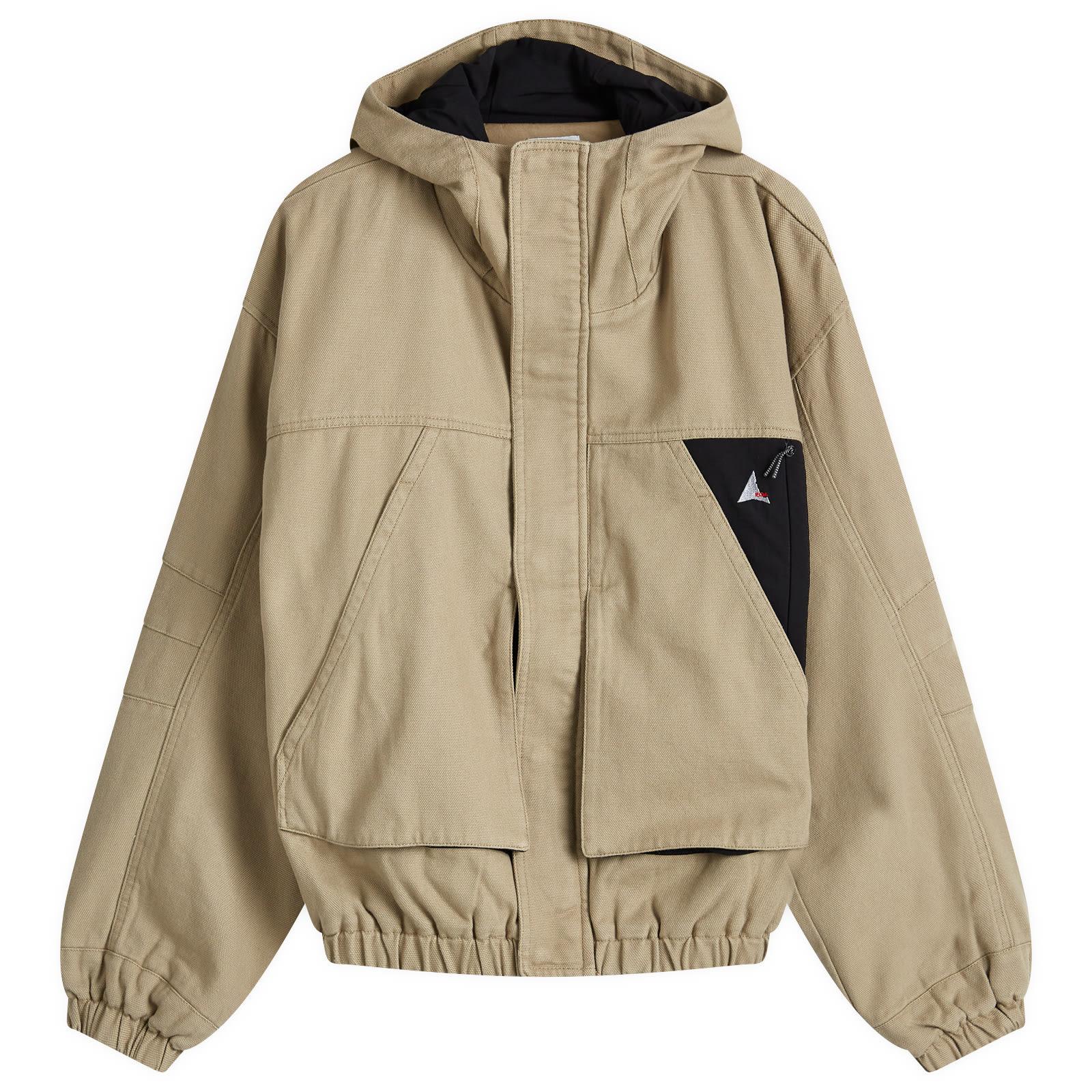 ROA Canvas Cotton Jacket in Natural for Men | Lyst