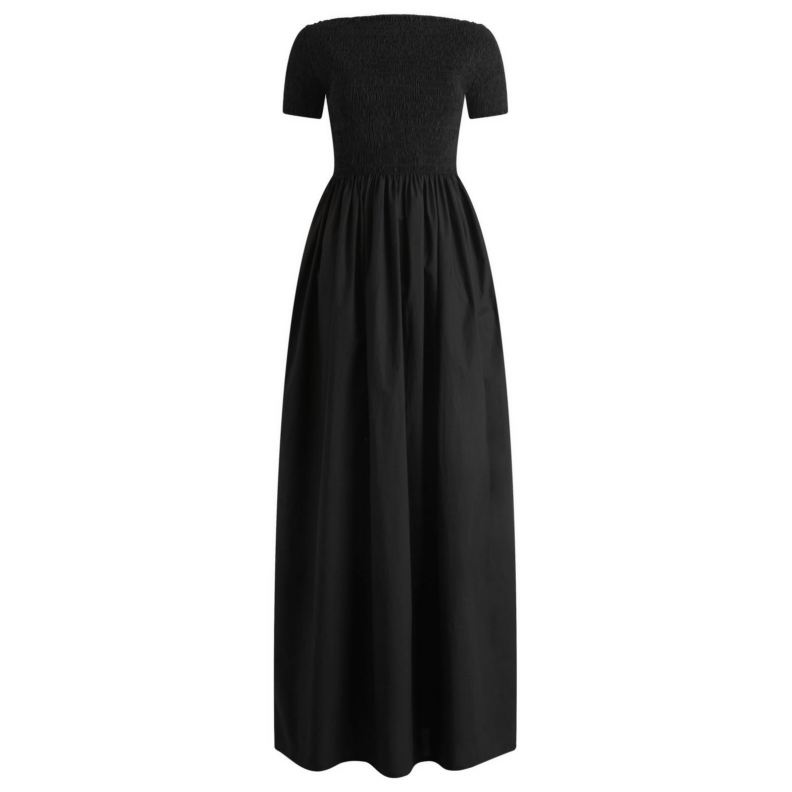 Faithfull the Brand Deboni Maxi Dress in Black | Lyst Faithfull the Brand Deboni Maxi Dress in Black | Lyst
