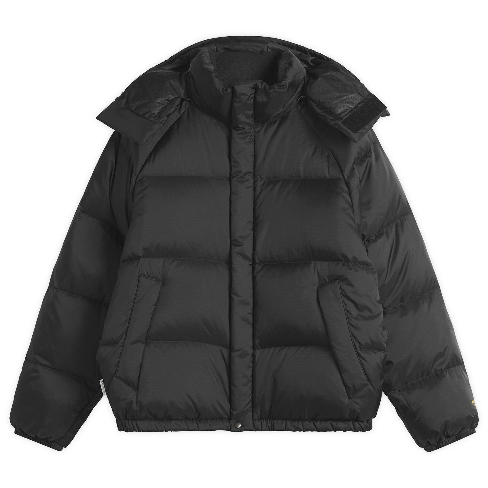 thisisneverthat X Gore-Tex Windstopper Puffer Down Jacket in Black 