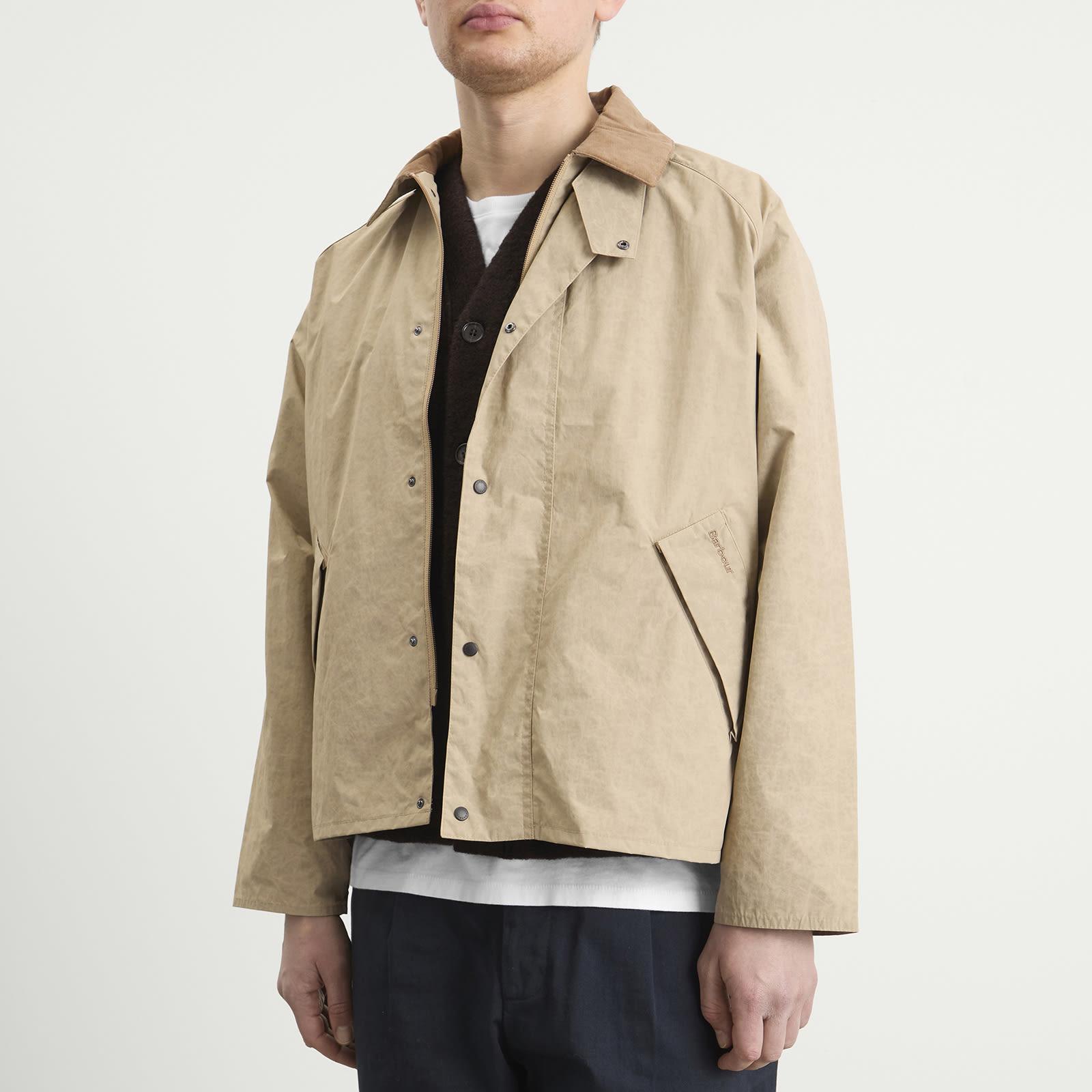 Barbour Ripstop Transport Showerproof Jacket in Natural for Men | Lyst