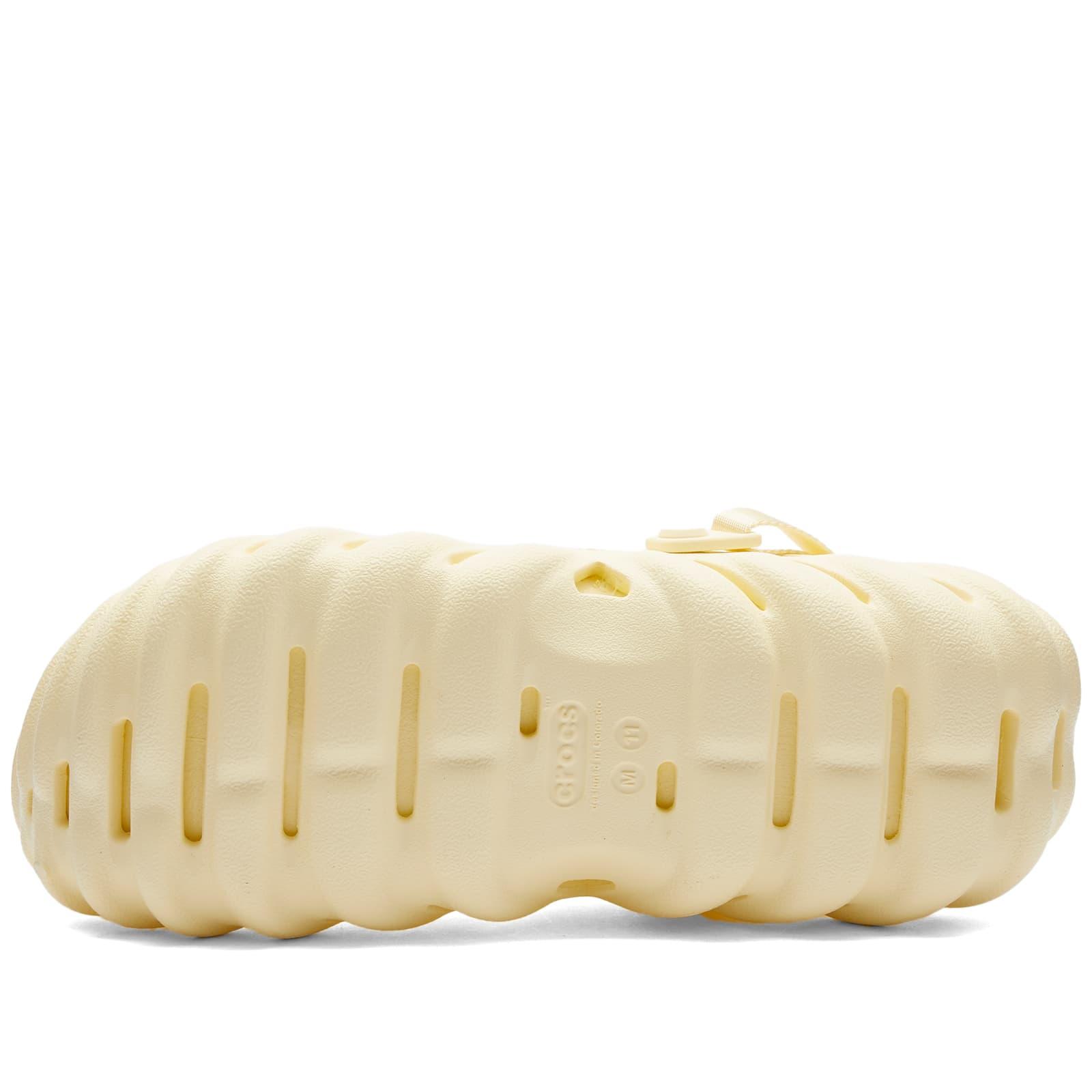 Crocs Shoes Mens Size 12 White Yellow Echo Clog Slip On Foam Comfort Sandals Crocs Echo Clog White Shoe Size Men main image 2