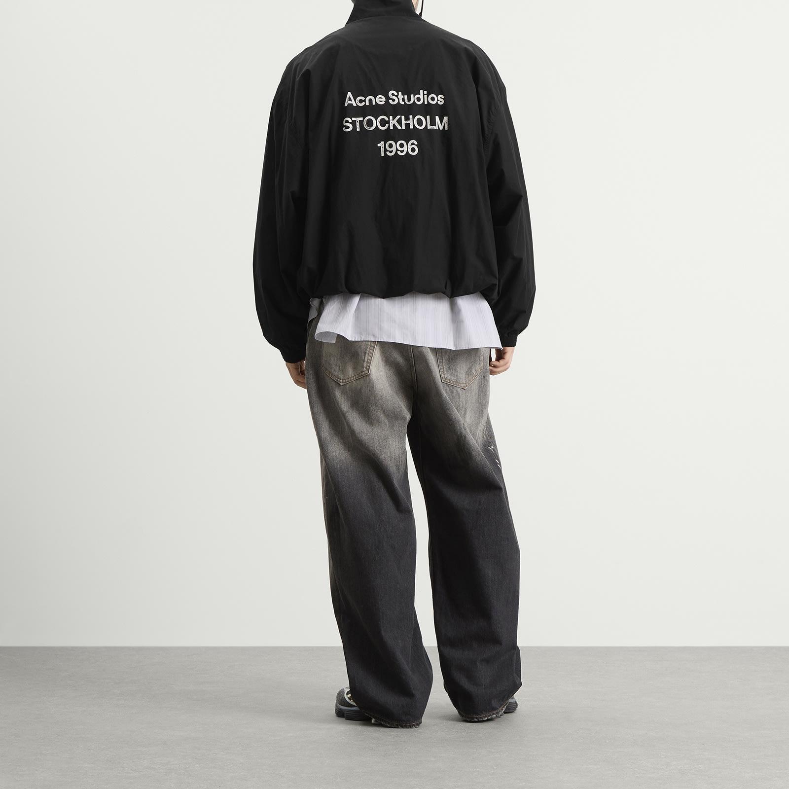 Acne Studios 1996 Cotton Zip Jacket in Black for Men | Lyst