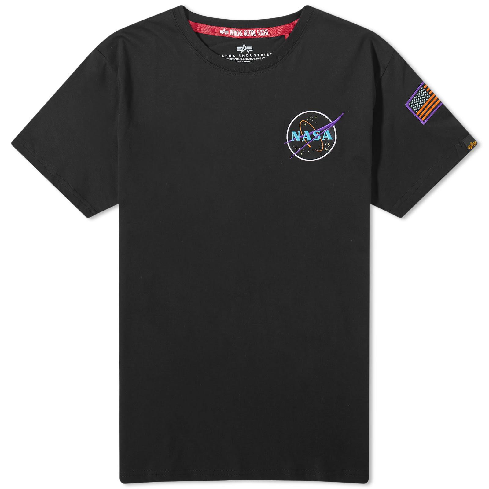 Alpha Industries Black Space Shuttle for Men | T-shirt Lyst in